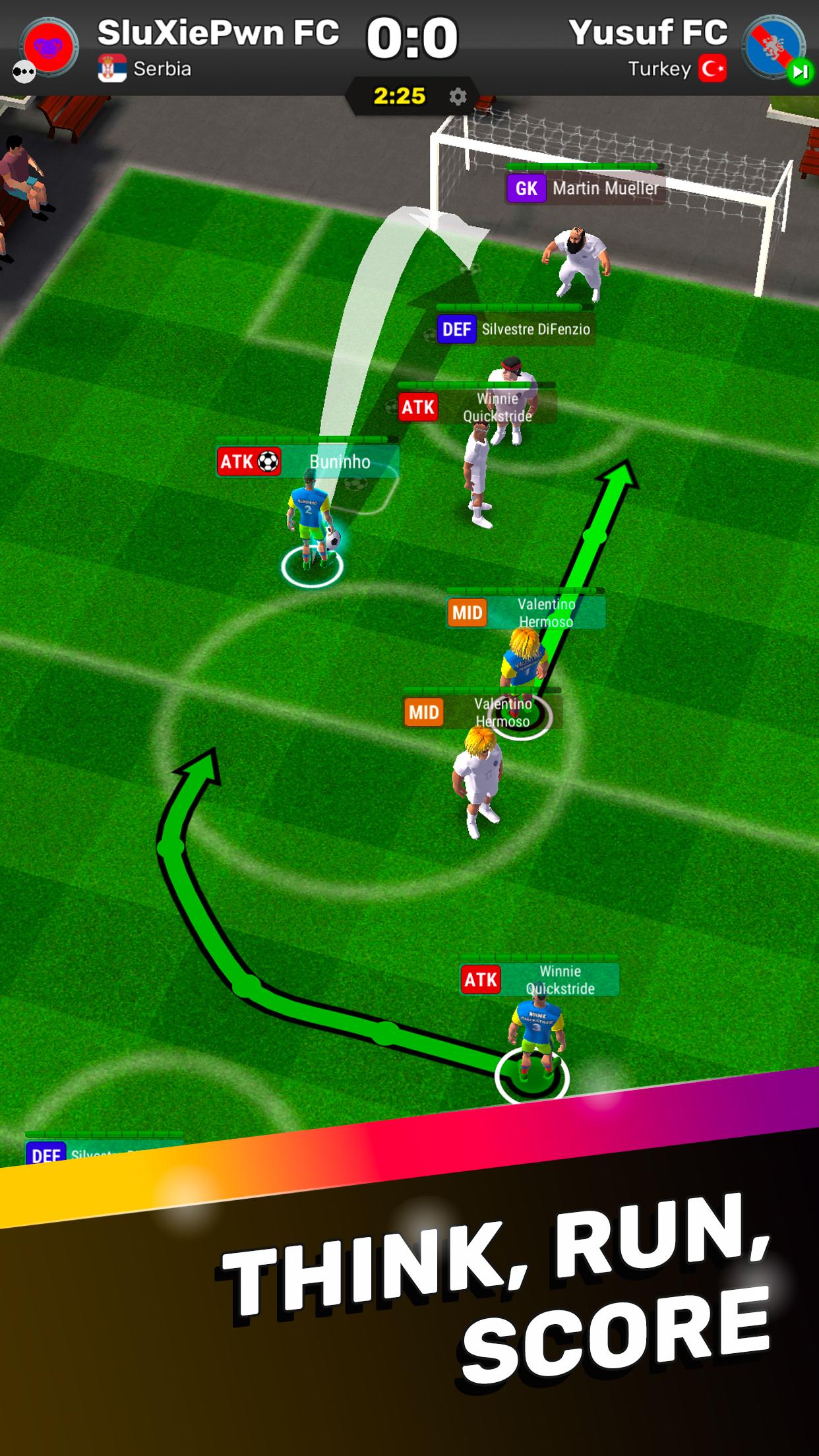 Football Tactics Arena: Turn-b