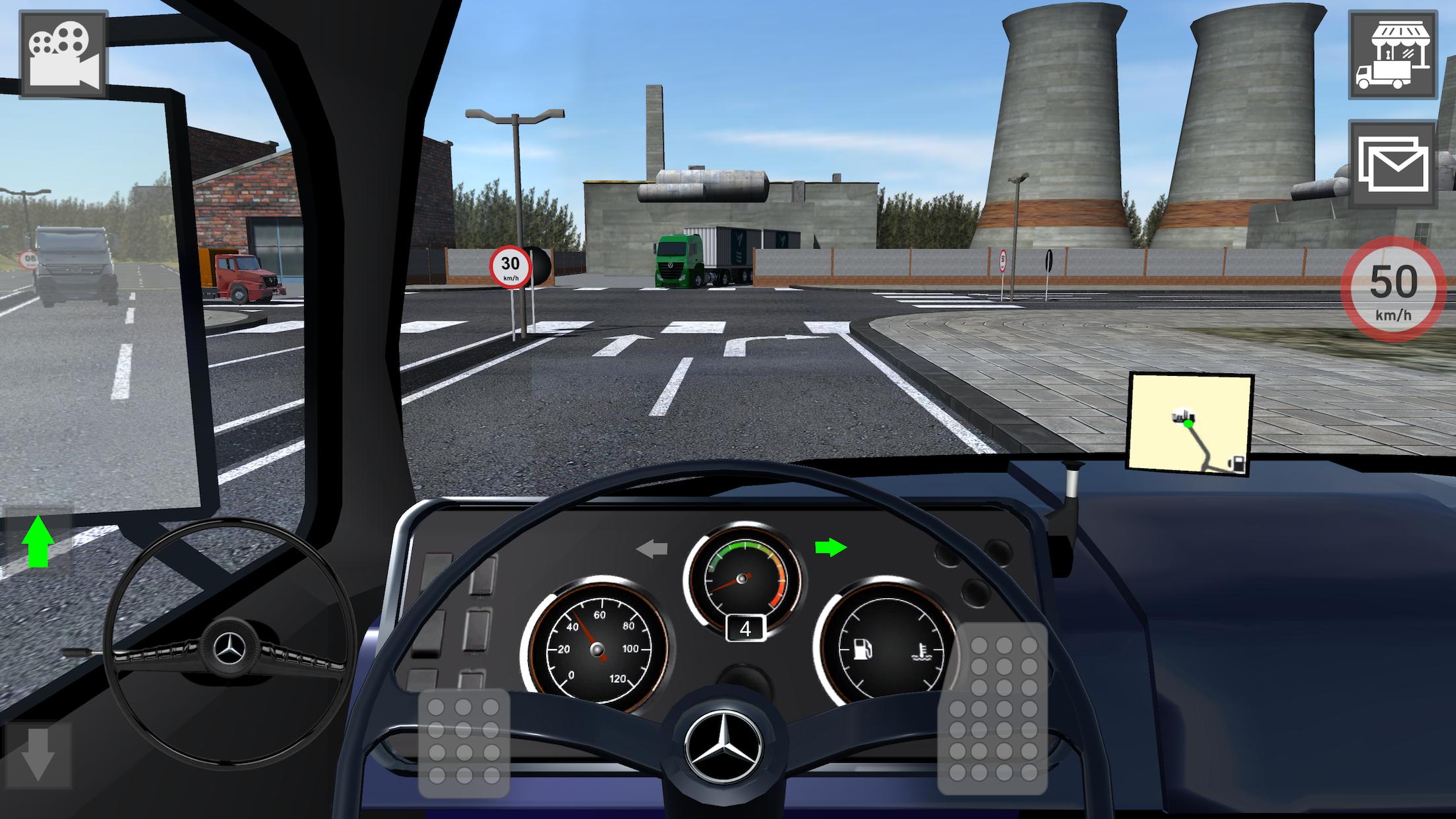 Mercedes Benz Truck Simulator