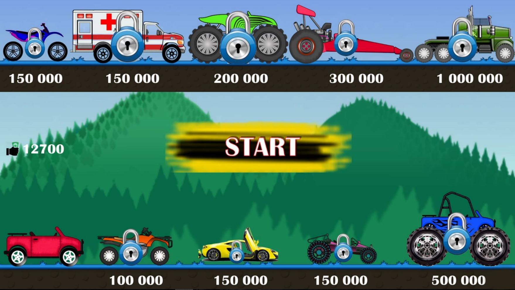 hill climb car