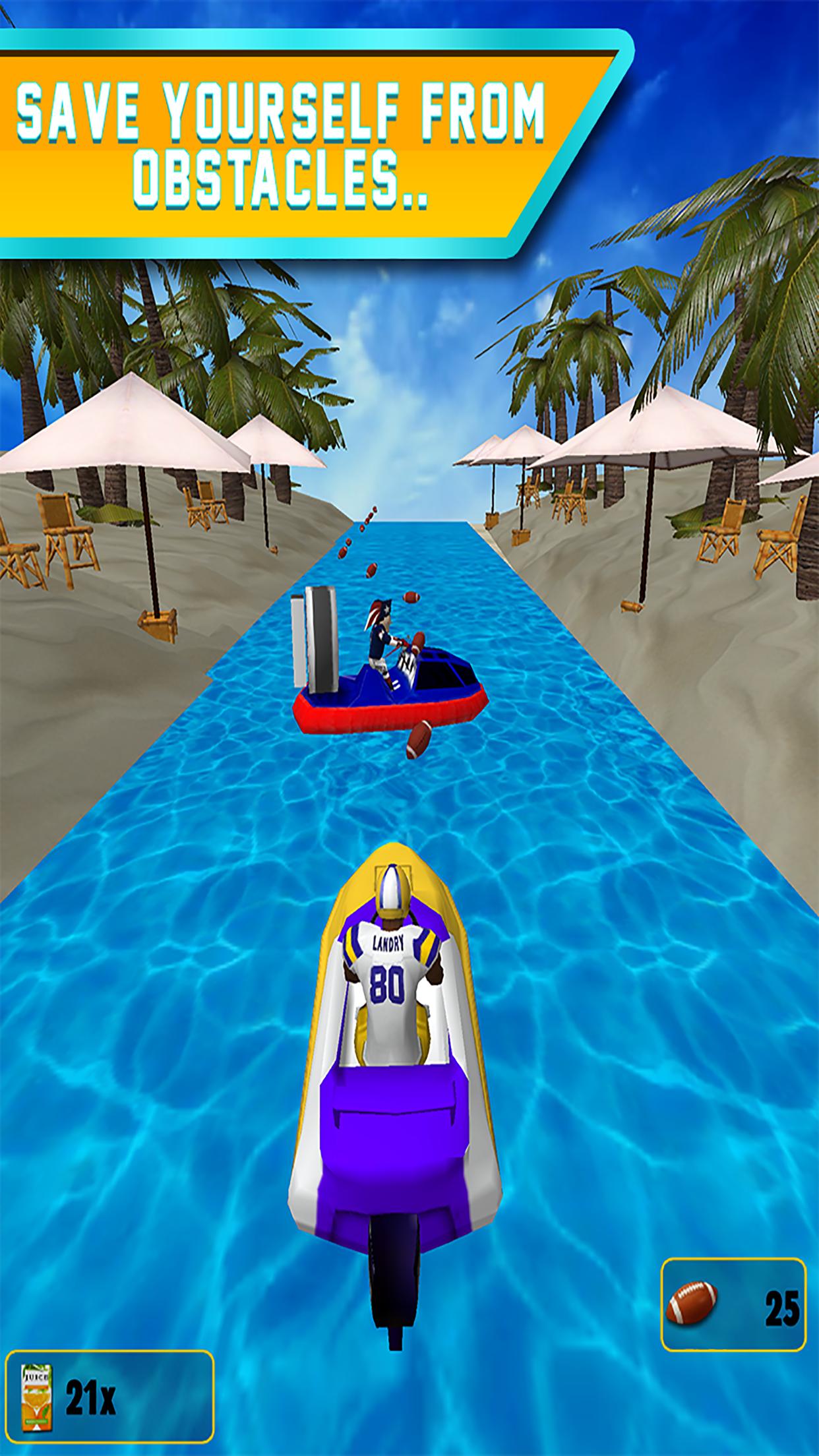 Jarvis Landry Football Runner