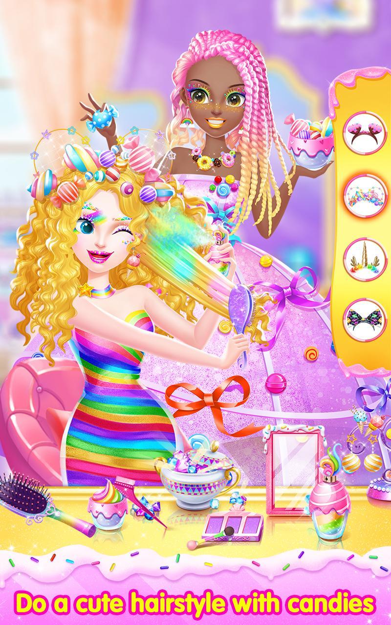 Sweet Princess Candy Makeup