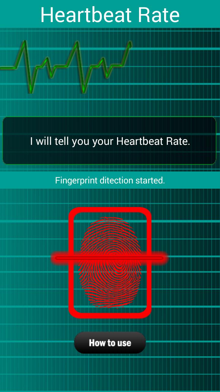 Fingerprint Heartbeat Prank