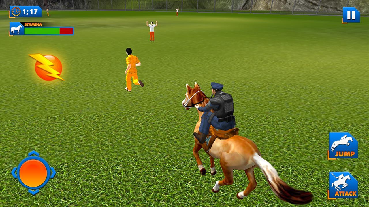 Prison Escape Police Horse Sim