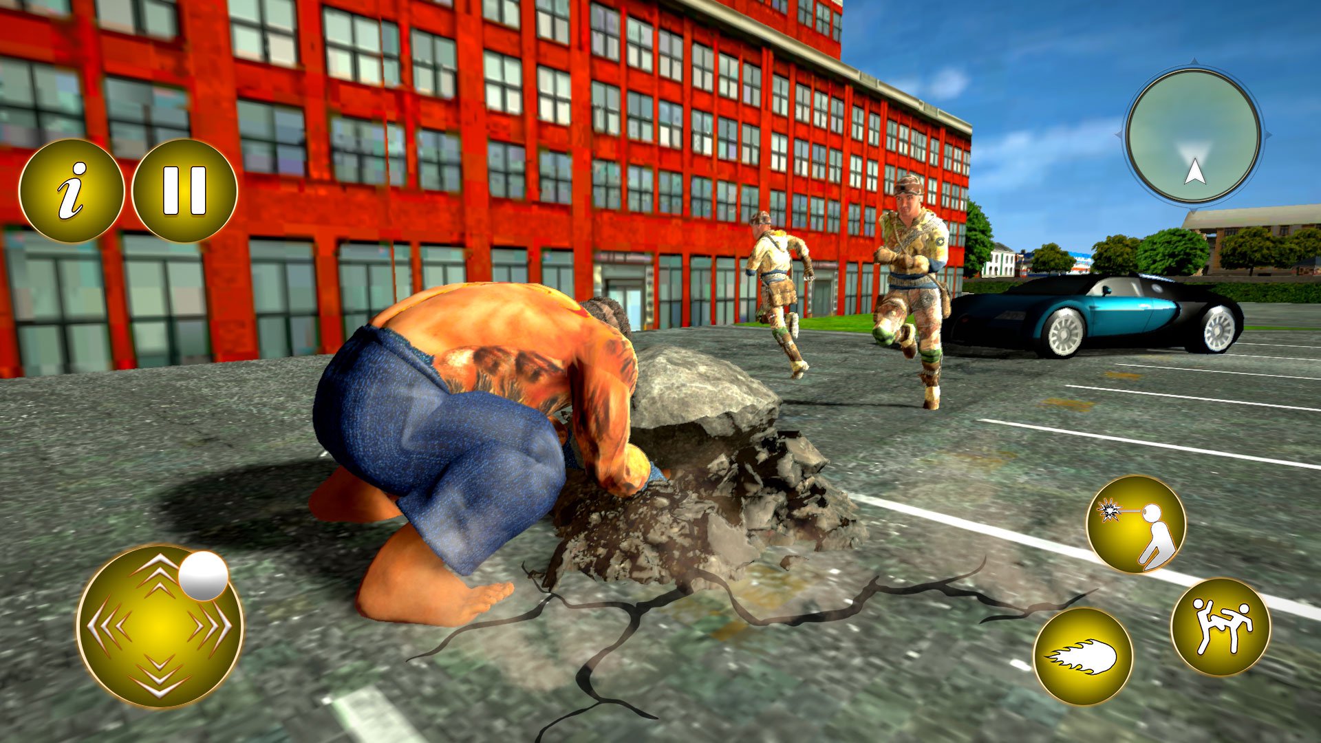 Incredible Monster Hero Game