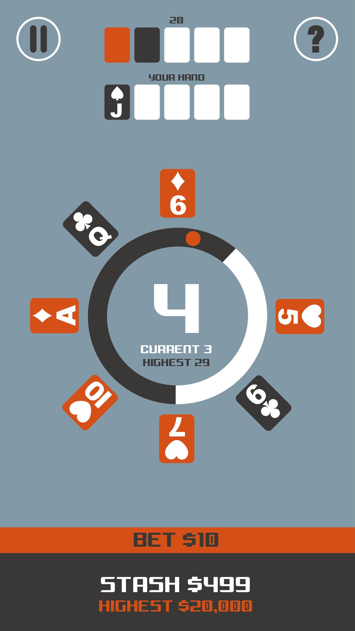 Pop Blackjack 21 - Lock And Load Your Cards!