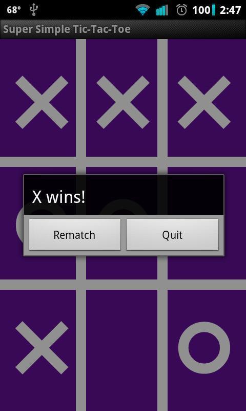 Super Simple Tic-Tac-Toe