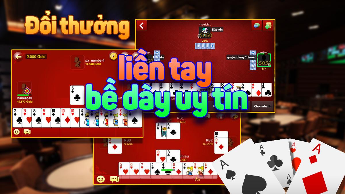 game bai doi thuong, game bai, danh bai doi thuong