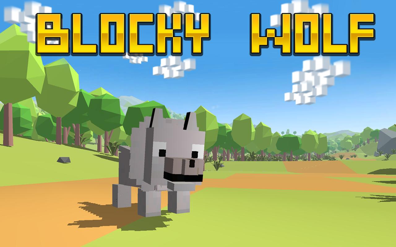 Blocky Wolf Simulator
