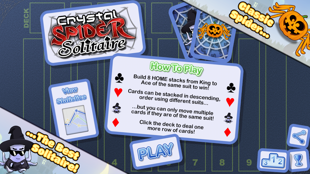 Crystal Spider Solitaire