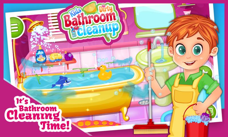 Dirty Bathroom Cleanup