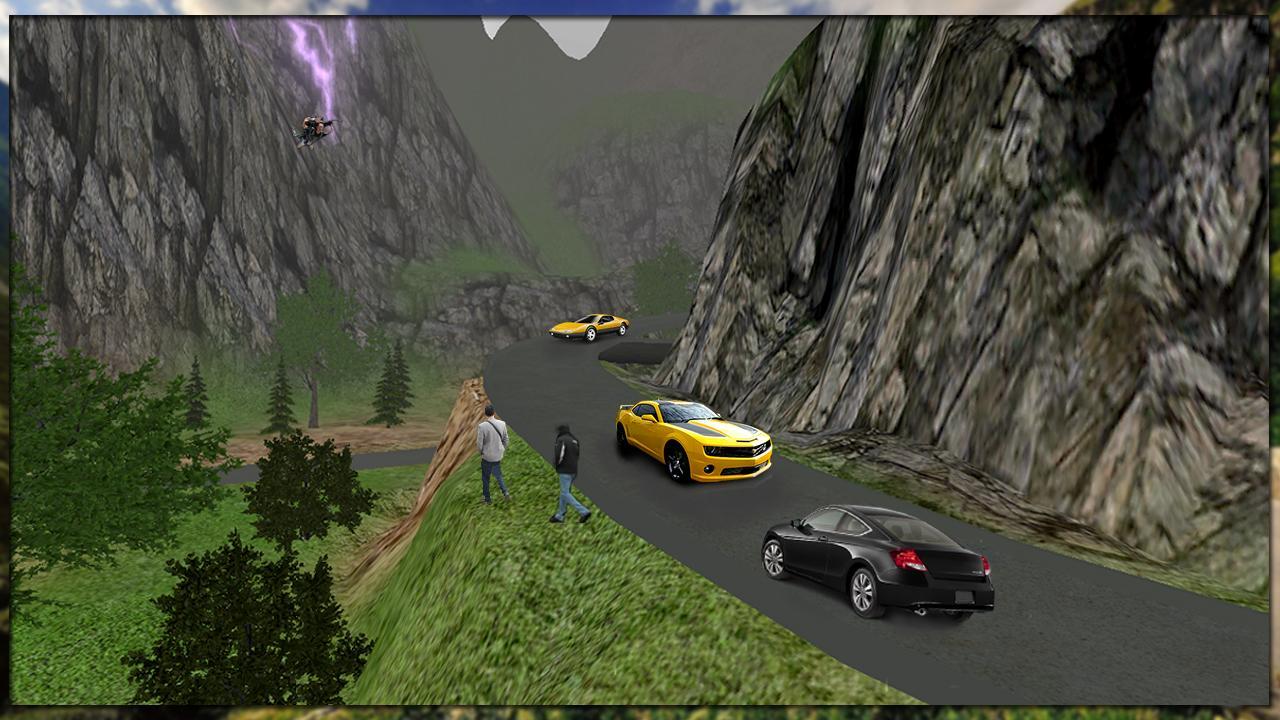 Offroad  Mountain Taxi Driving : Taxi Cab Motorcar