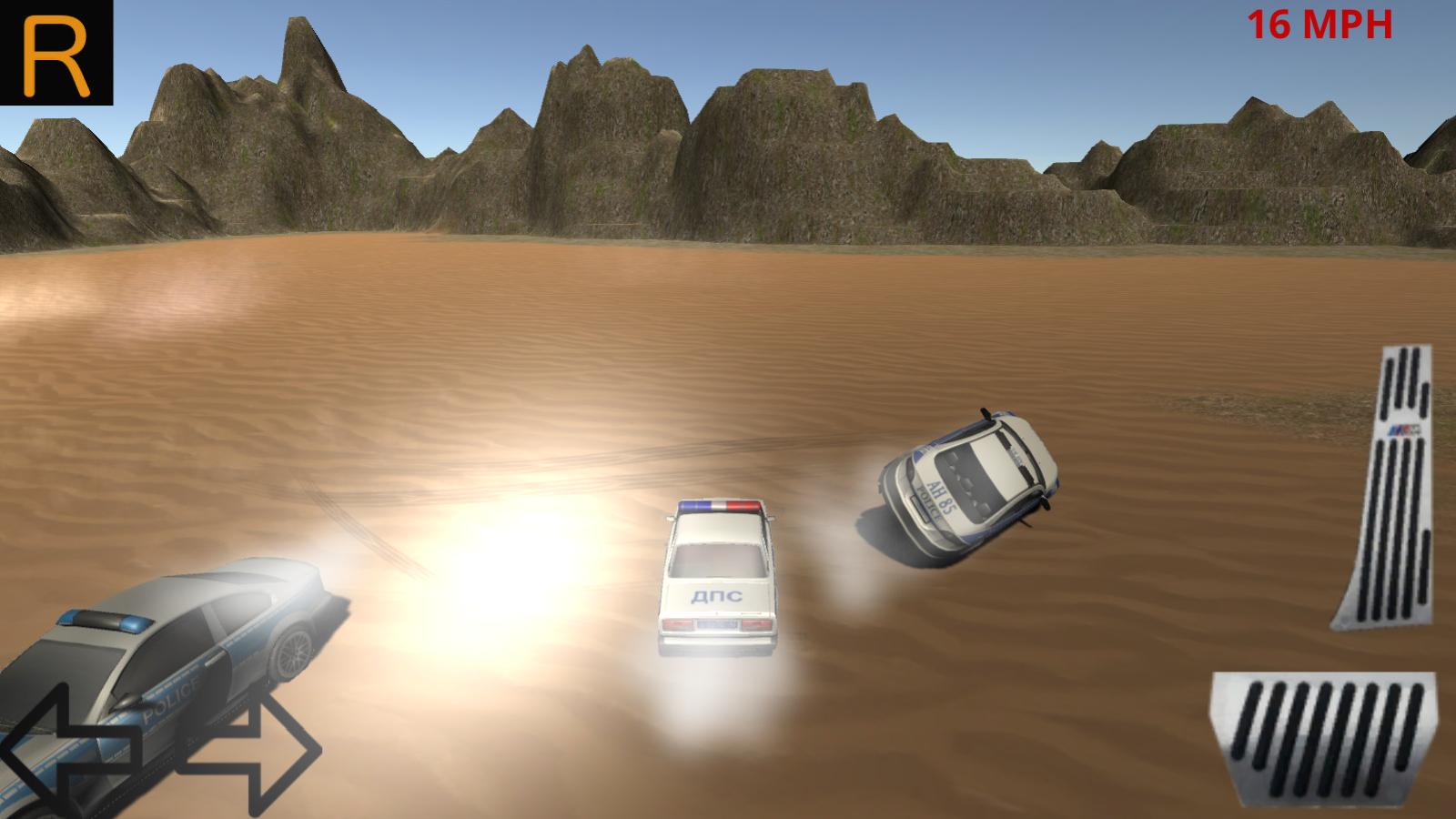 Racer traffic Police van games