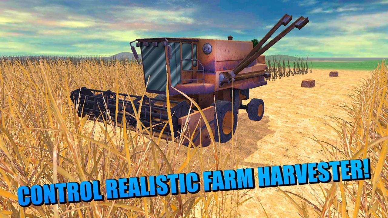 Farm Hay Harvester Simulator