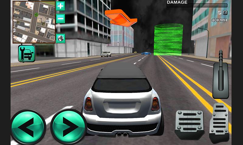 Downtown City Limo Driver 3D