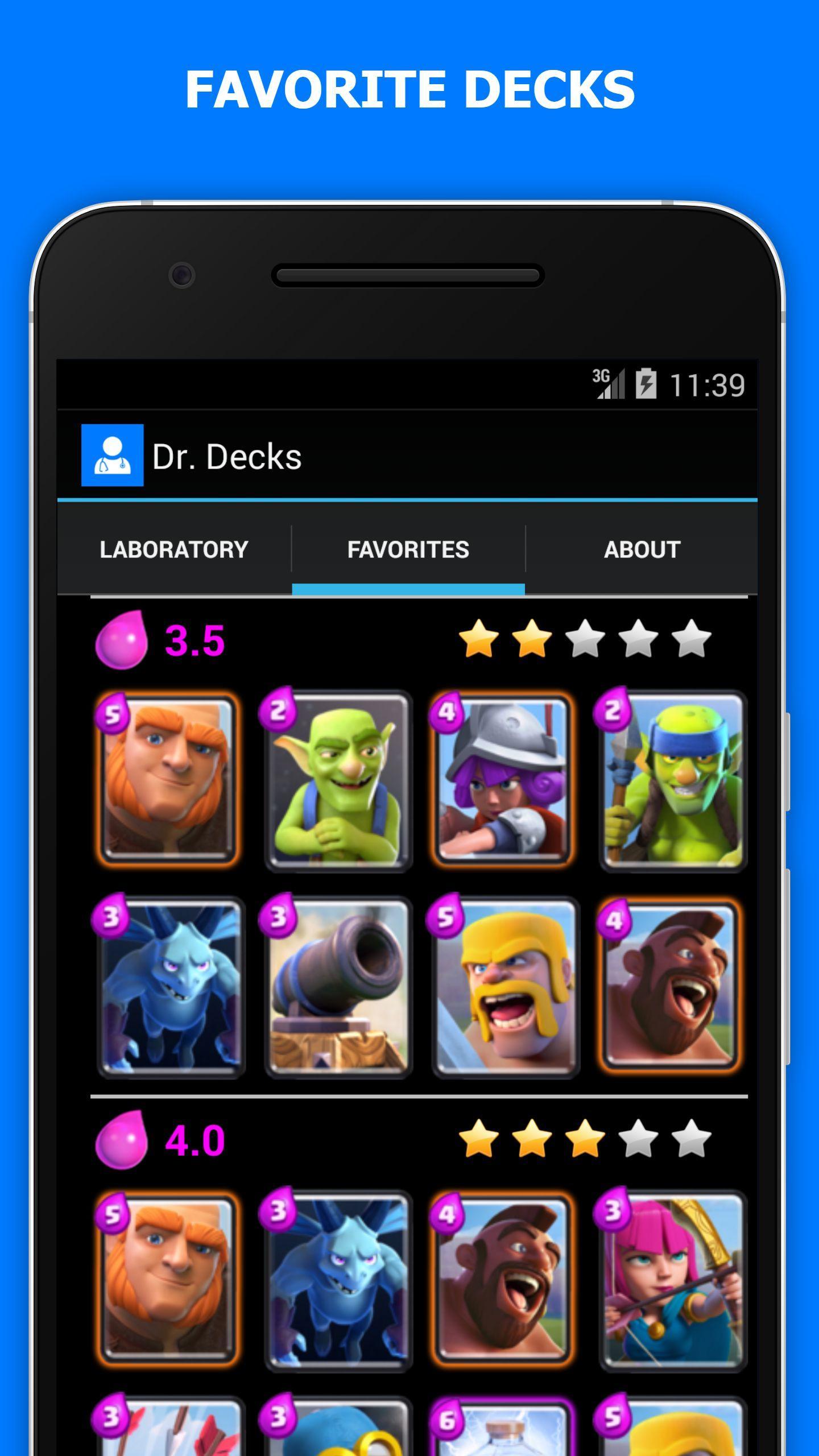 Battle Decks for Clash Royale